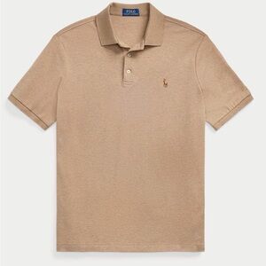Polo by Ralph Lauren Men's Beige Polo Shirt